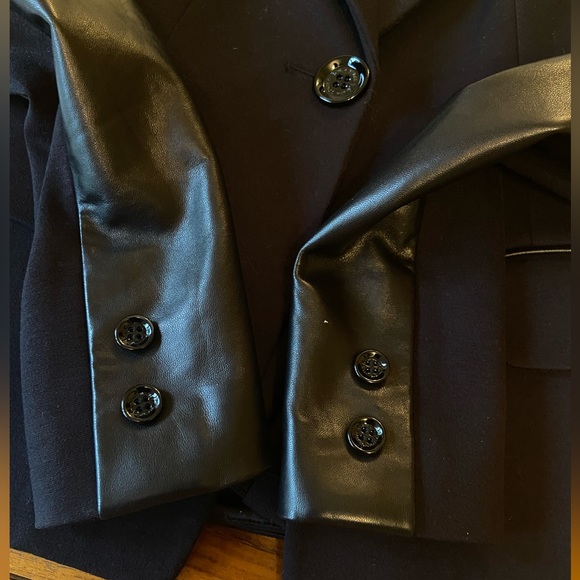 Guess by Marciano leather sleeve blazer - Picture 13 of 16